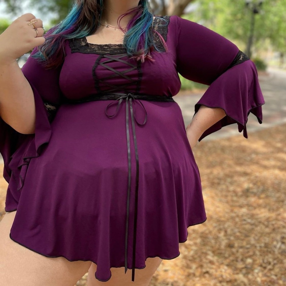 Dare fashion purple top